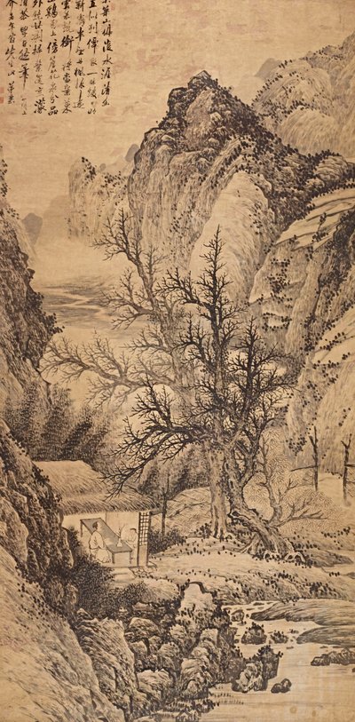 Landscape in the Manner of Juran by Wang Gai